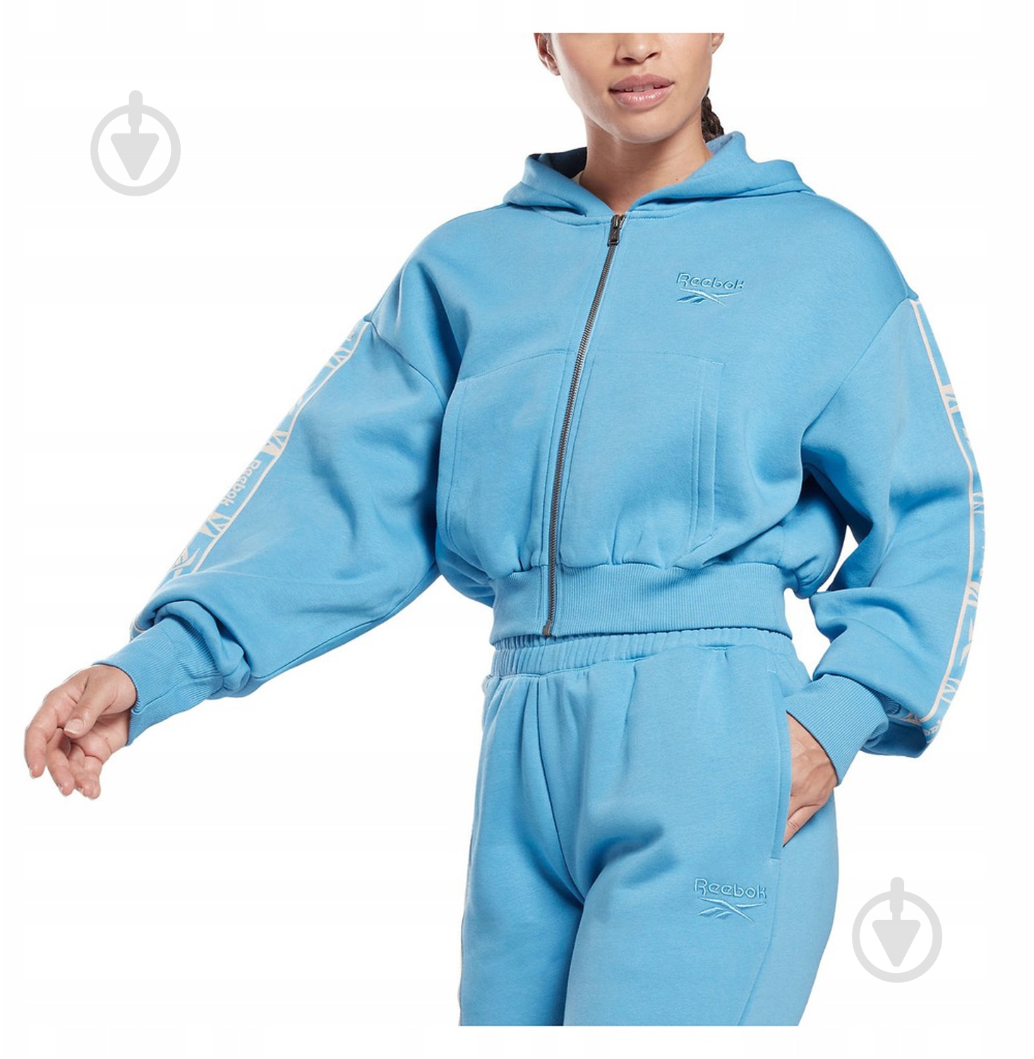 Джемпер Reebok HB2262.ESSBLU р.L голубой - фото 2 Джемпер Reebok HB2262.ESSBLU р.L голубой - фото 2