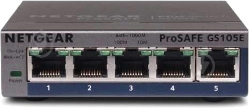 Комутатор NETGEAR GS105E-200PES - фото 2 Комутатор NETGEAR GS105E-200PES - фото 2
