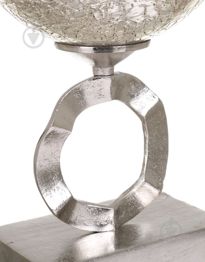 Ваза стеклянная PANACHE 20x47 см 47 см серо-золотая 30530 - фото 3 Ваза стеклянная PANACHE 20x47 см 47 см серо-золотая 30530 - фото 3