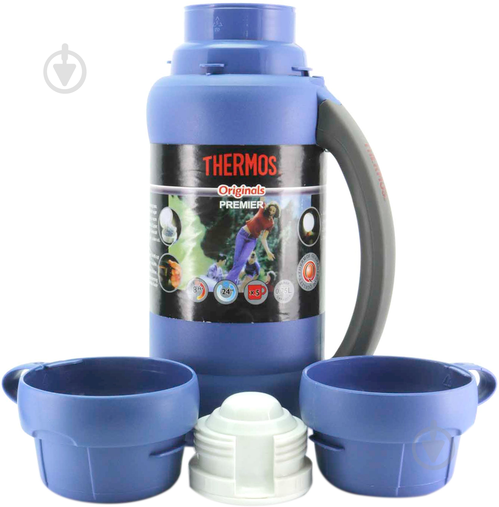Термос Thermos 0,75 л синий 34-75 - фото 2 Термос Thermos 0,75 л синий 34-75 - фото 2