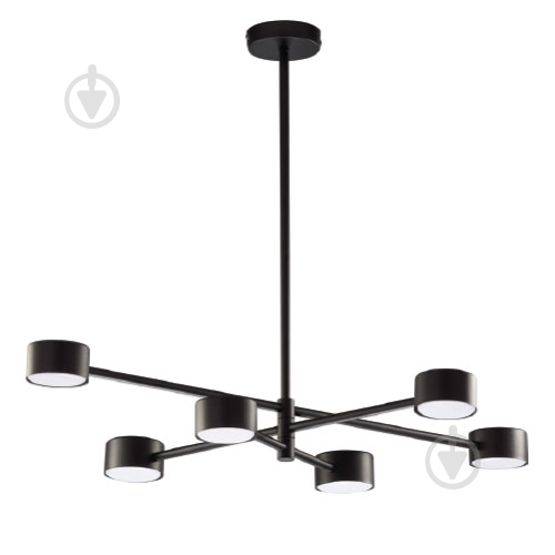 Люстра TK Lighting Dora 6x35 Вт GX53 черный 6418 - фото 1