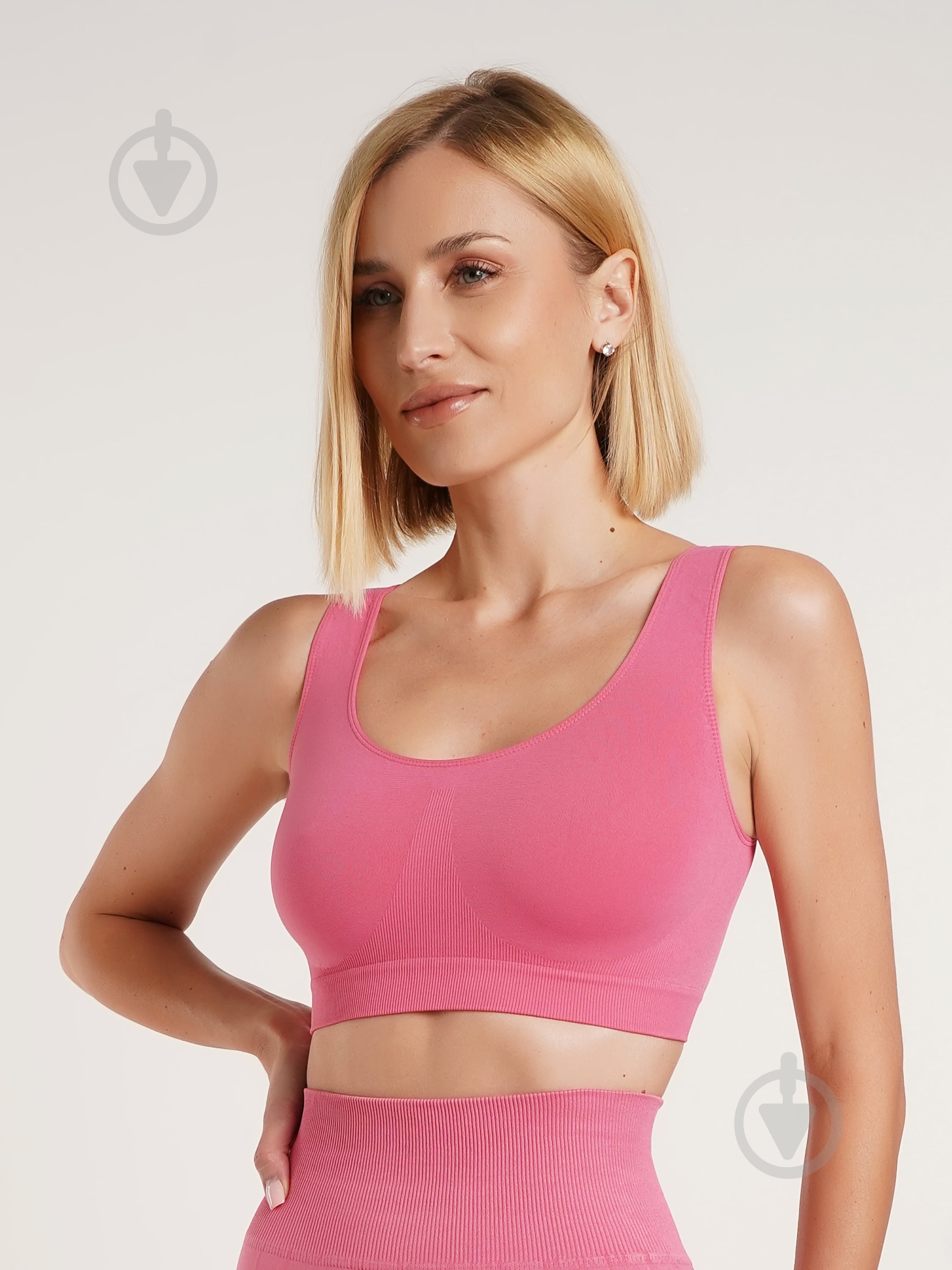 Топ Giulia Tank top bubblegum р.S/M рожевий - фото 1