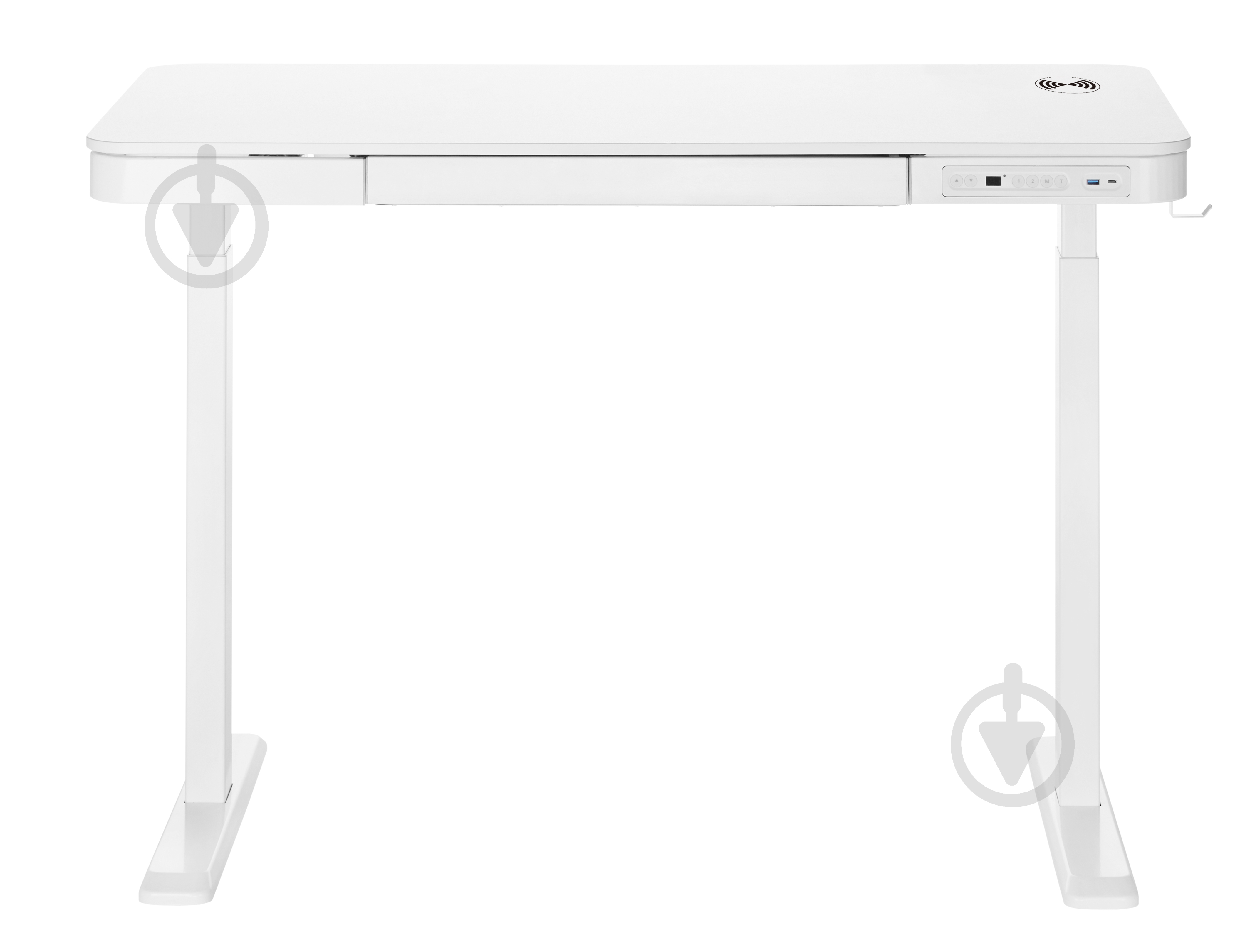 Стол компьютерный OfficePro ODE111W белый - фото 3