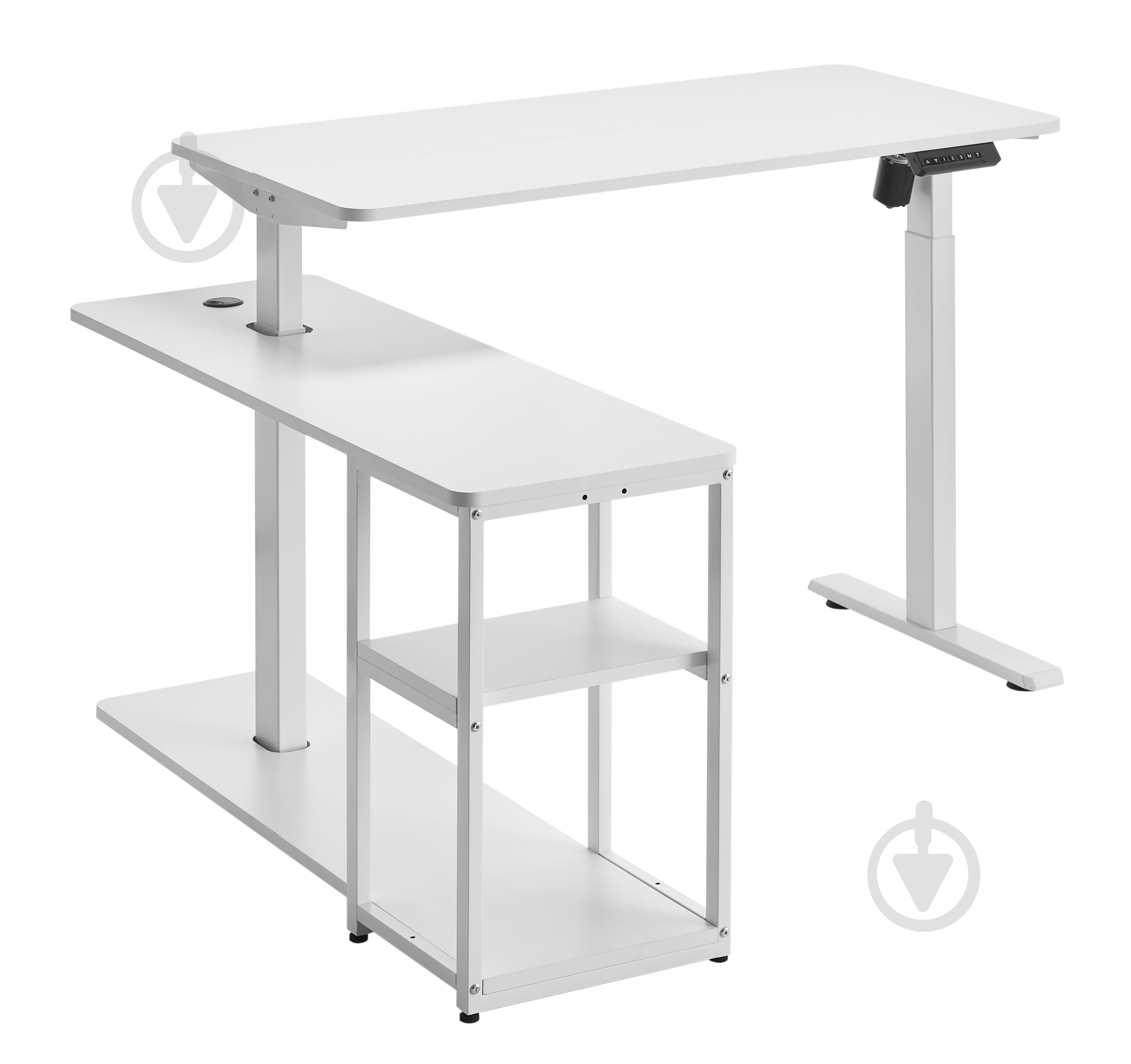 Стіл комп'ютерний OfficePro ODE119W - фото 1