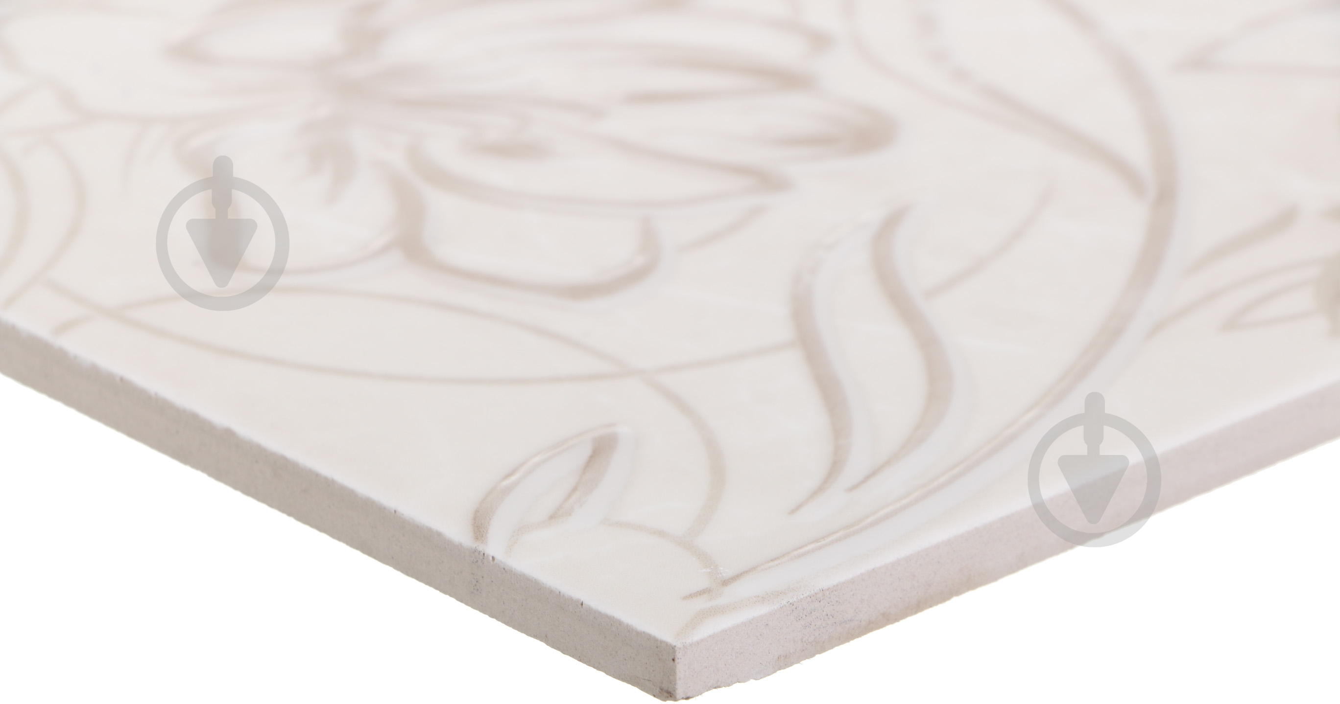 Декор Golden Tile Constanta beige 4М1301 25x40 см - фото 3