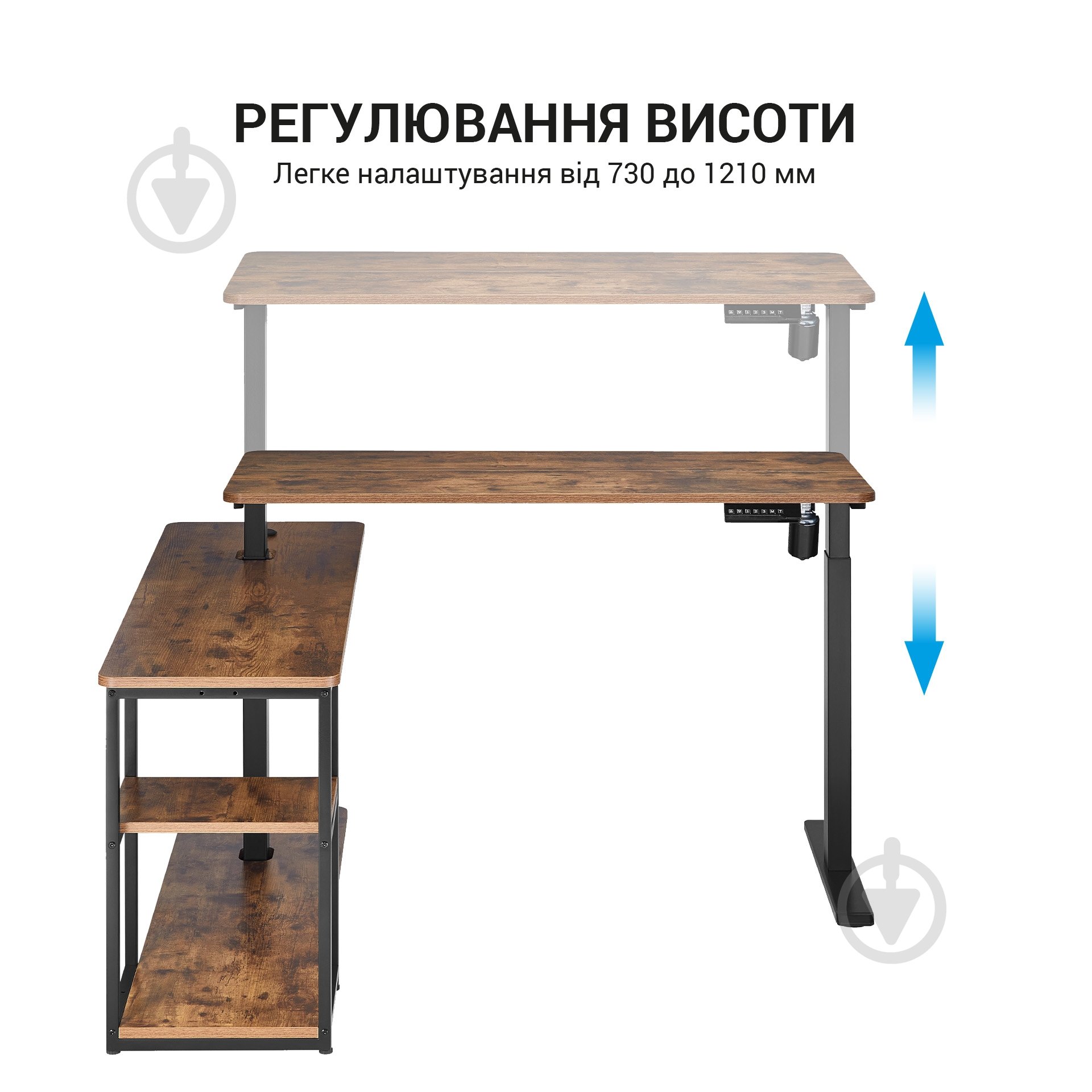 Стол компьютерный OfficePro ODE119WB - фото 6