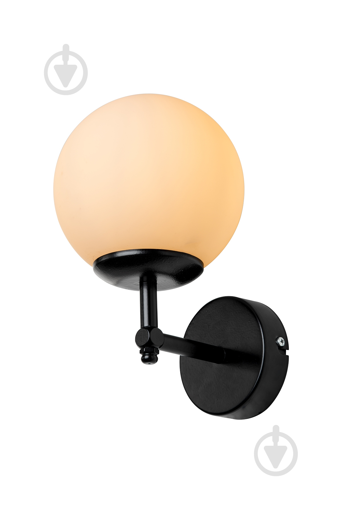 Бра Luna Dolphin 1x60 Вт E27 черный MDL.4756 - фото 2