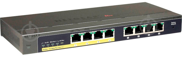 Коммутатор NETGEAR GS108PE-300EUS - фото 2