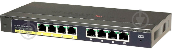 Коммутатор NETGEAR GS108PE-300EUS - фото 3