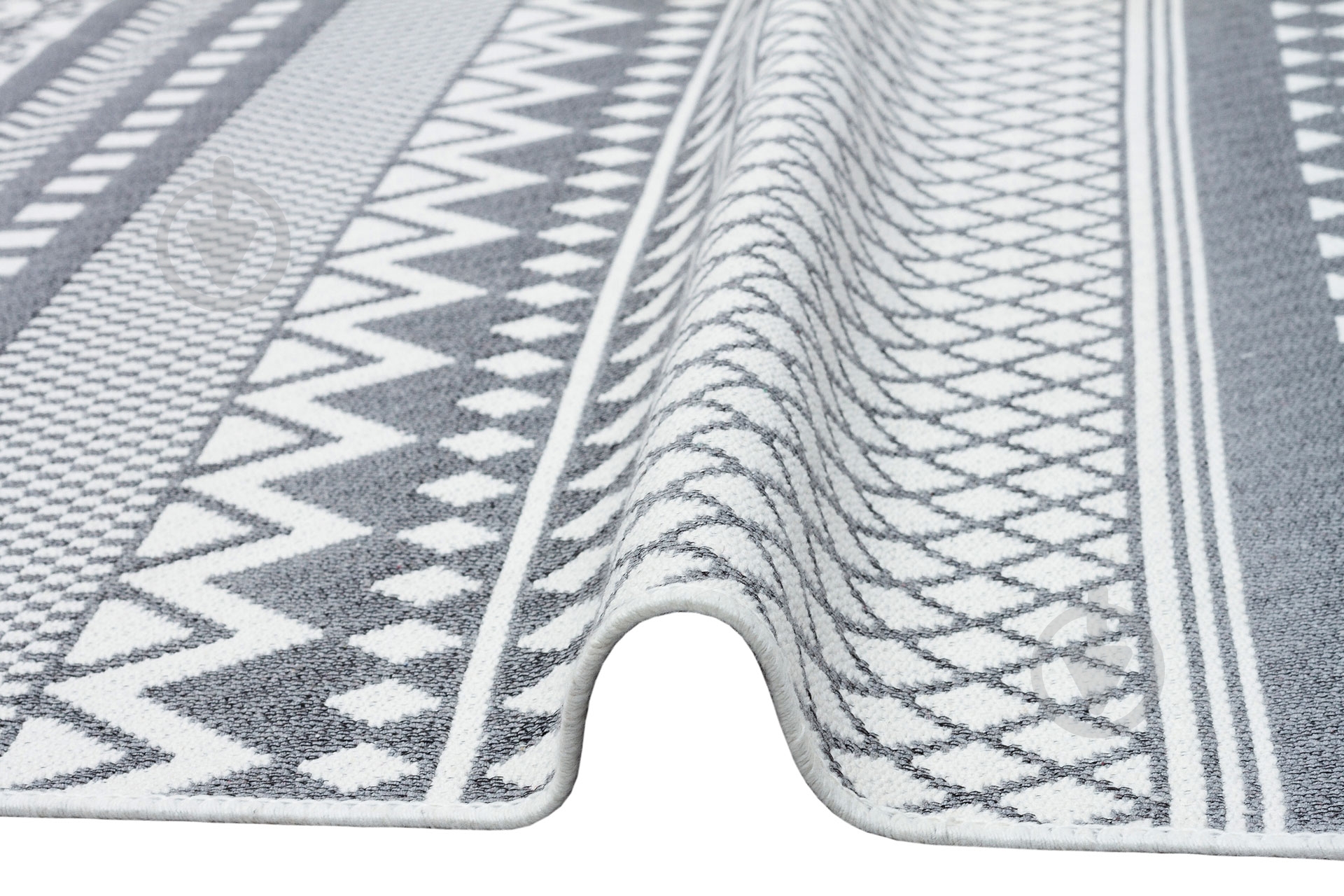 Ковер Ekohali Arya AR 07 Grey 160x230 см двусторонний - фото 2