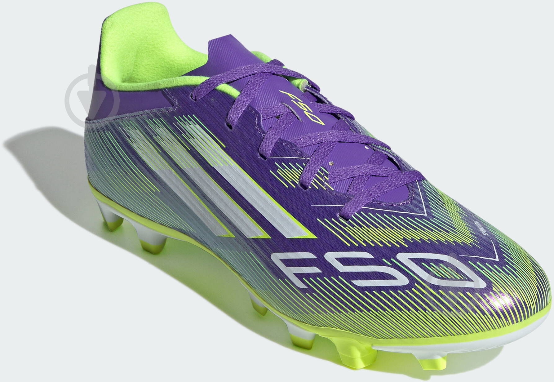 Бутсы Adidas F50 CLUB FG/MG JI0043 р.42 фиолетовый - фото 3 Бутсы Adidas F50 CLUB FG/MG JI0043 р.42 фиолетовый - фото 3