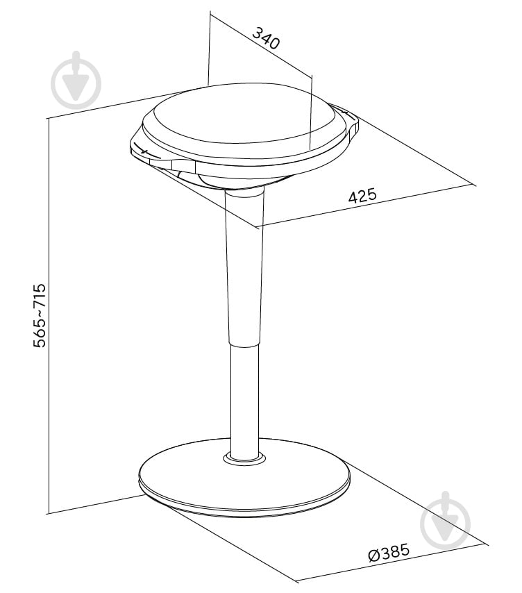 Стул OfficePro S345 черный - фото 11