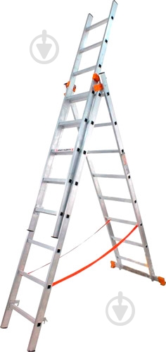 Лестница 3-секционная универсальная BUDFIX 01410 3x10 (62193) - фото 1 Лестница 3-секционная универсальная BUDFIX 01410 3x10 (62193) - фото 1