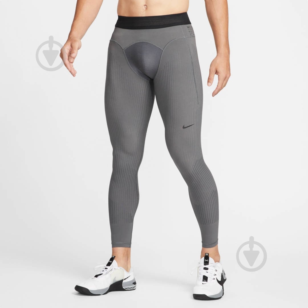 Лосины Nike DR1890-068 р.M серый - фото 1