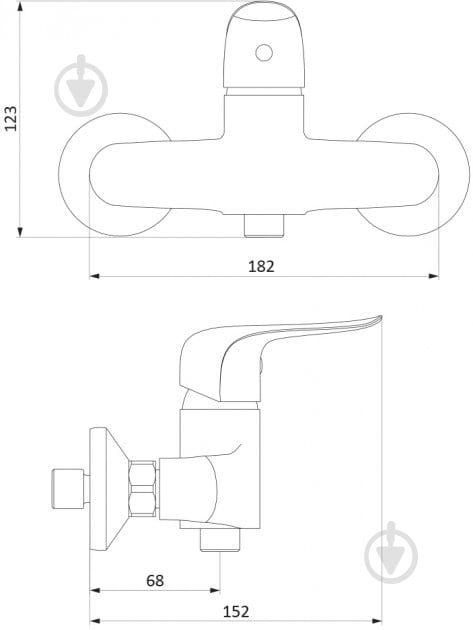 Смеситель для душа Damixa Palace Evo 2 322000000 - фото 3