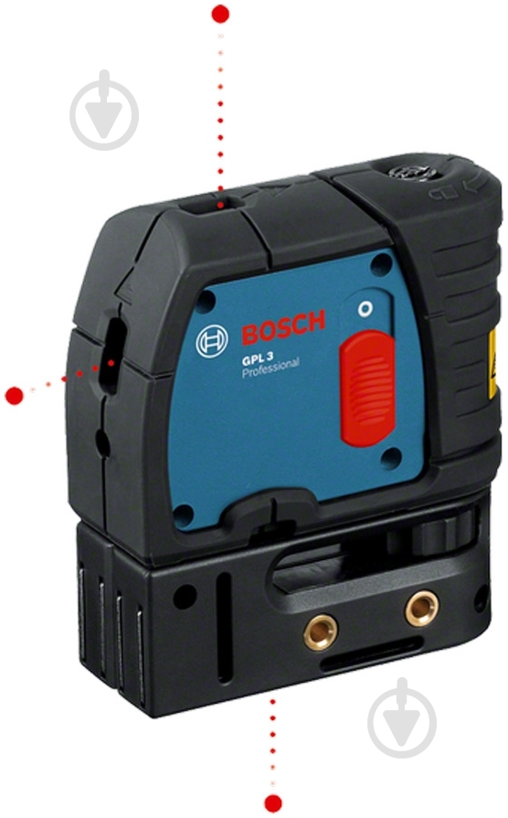 Нивелир точечный Bosch Professional GPL 3 0601066100 - фото 2 Нивелир точечный Bosch Professional GPL 3 0601066100 - фото 2
