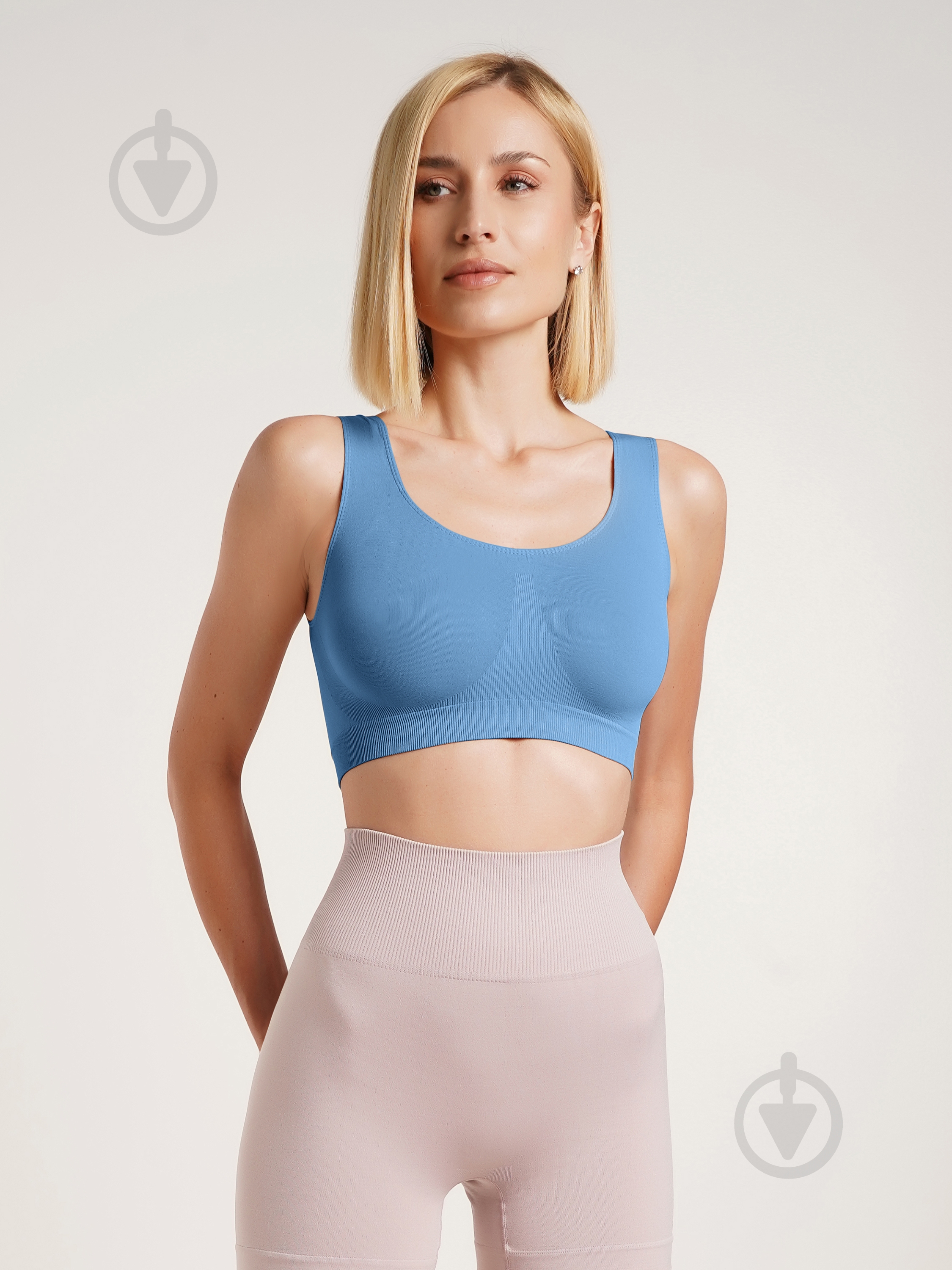 Топ Giulia Tank top spring lake р.S/M синій - фото 3