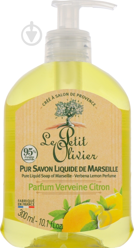 Мыло жидкое Le Petit Olivier Вербена 300 мл - фото 1