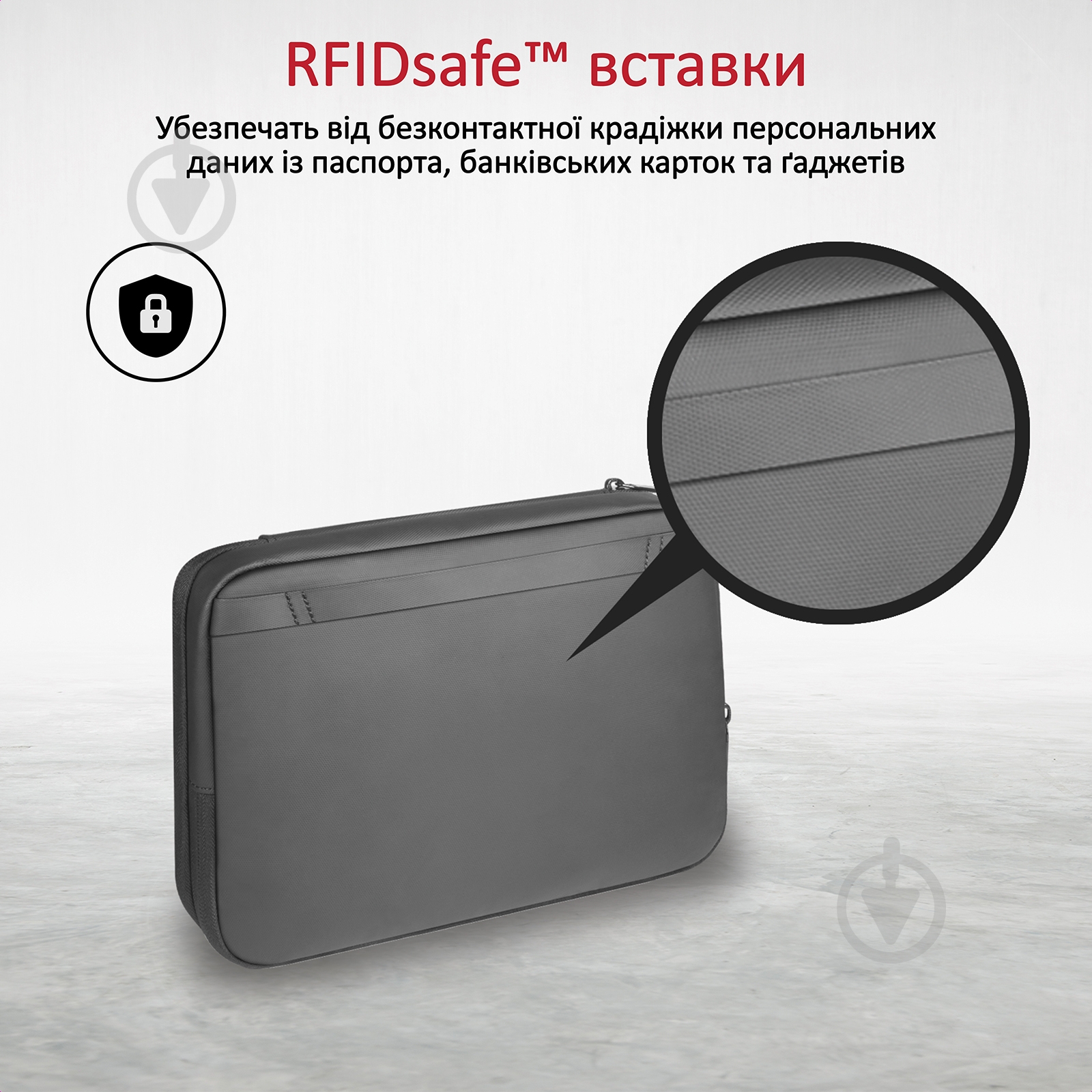 Сумка для планшета Promate PadMate black (padmate.black) PadMate 10” (padmate.black) - фото 4
