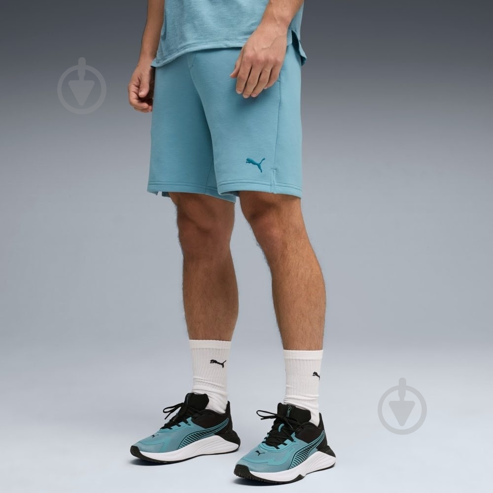 Шорти Puma M CLOUDSPUN 7" SHORT 52764446 р. M бірюзовий - фото 1 Шорти Puma M CLOUDSPUN 7" SHORT 52764446 р. M бірюзовий - фото 1