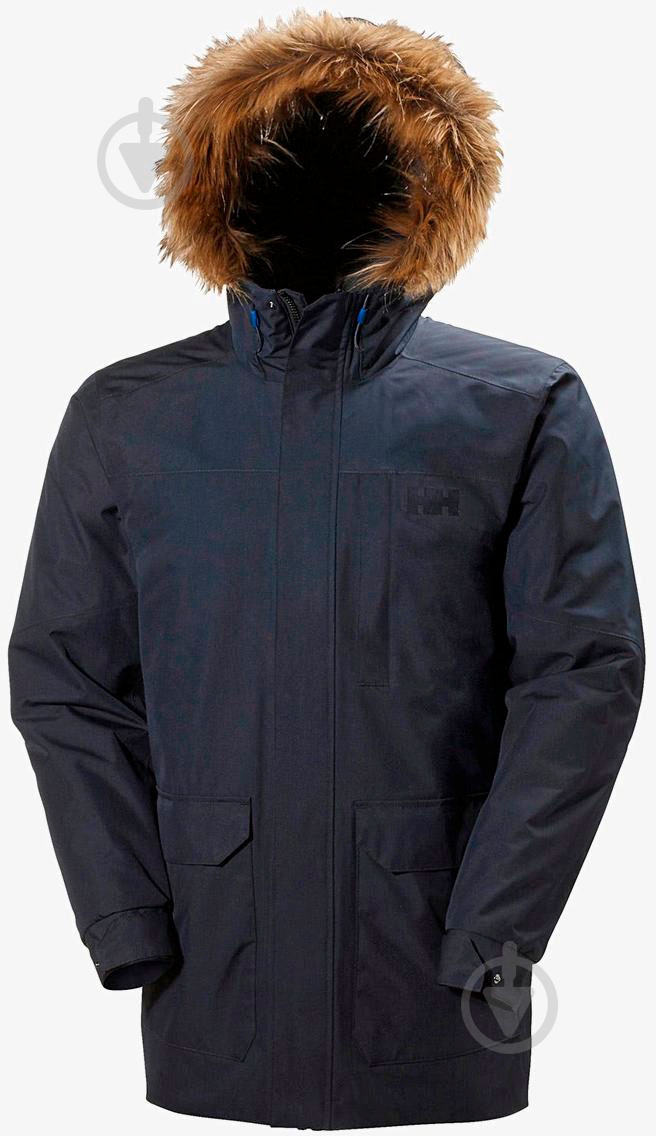 Куртка-парка мужская зимняя Helly Hansen DUBLINER PARKA 54403_597 р.M синяя - фото 1