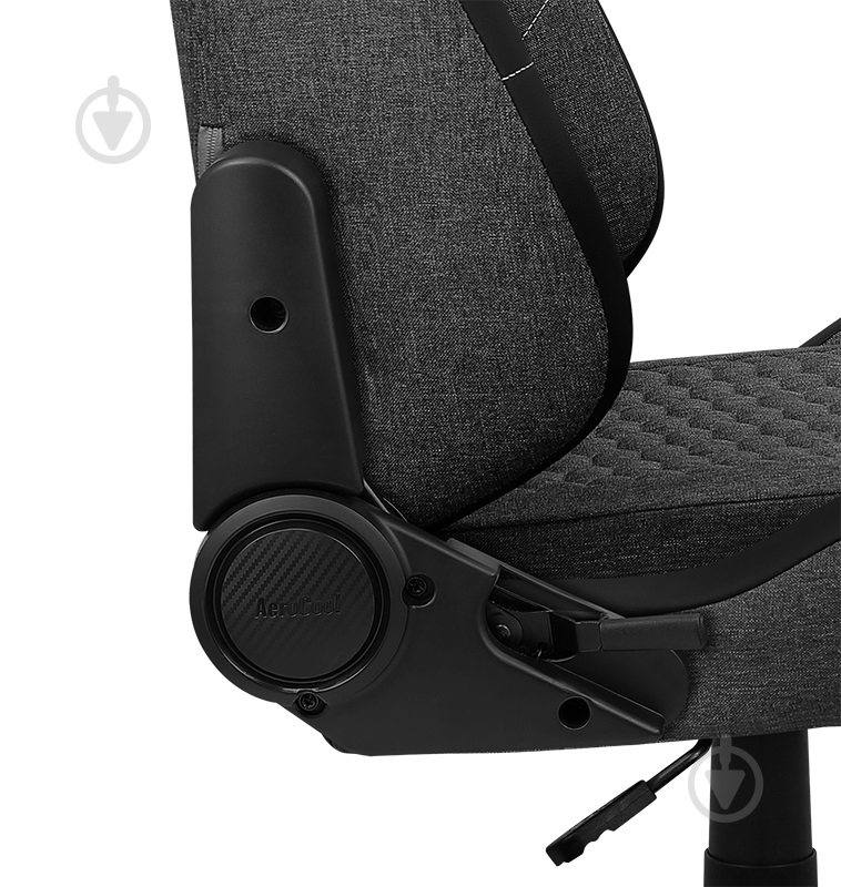 Кресло AeroCool Crown AeroWeave Ash Black черный - фото 8