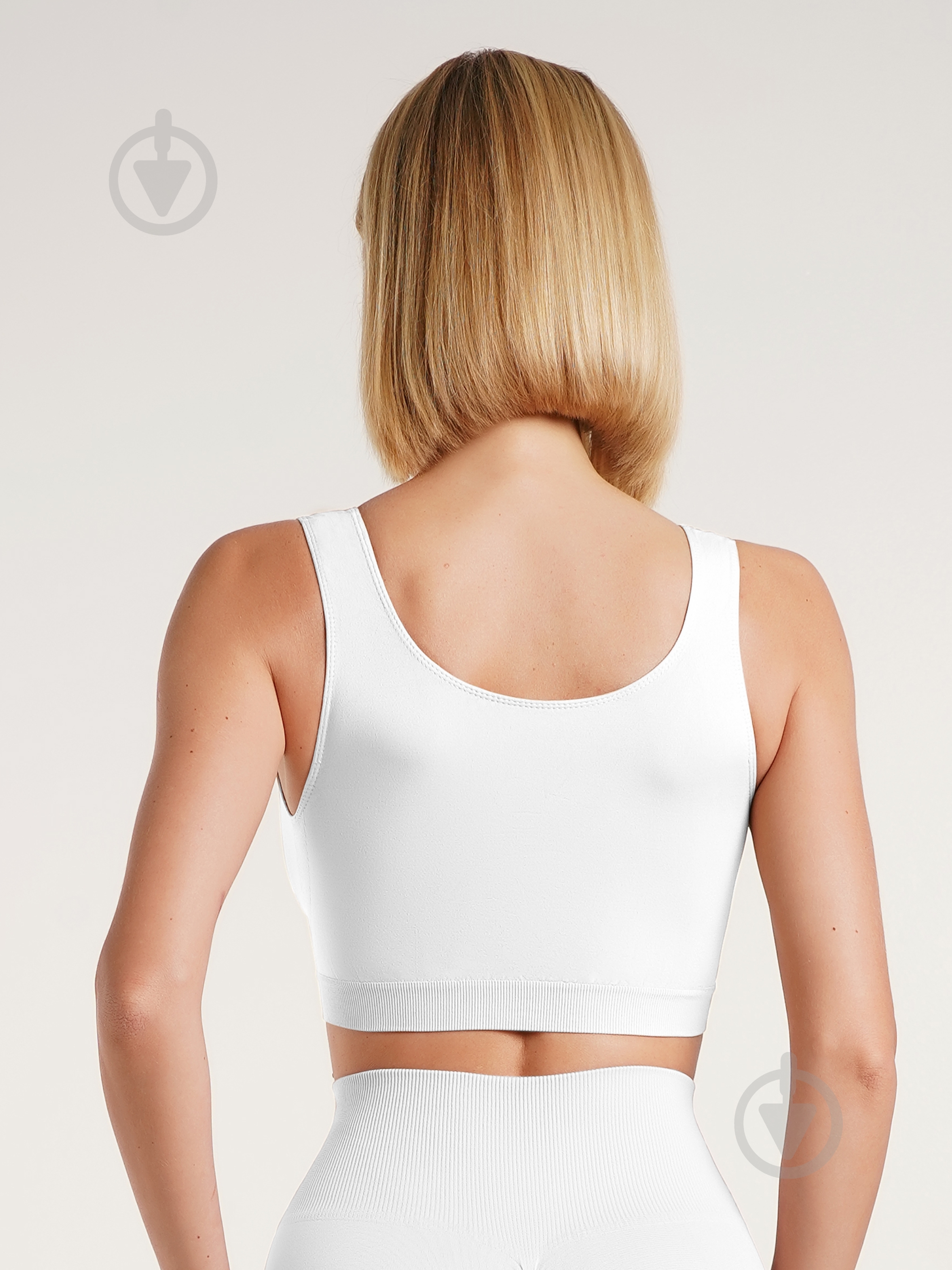 Топ Giulia Tank top р.S/M белый - фото 2