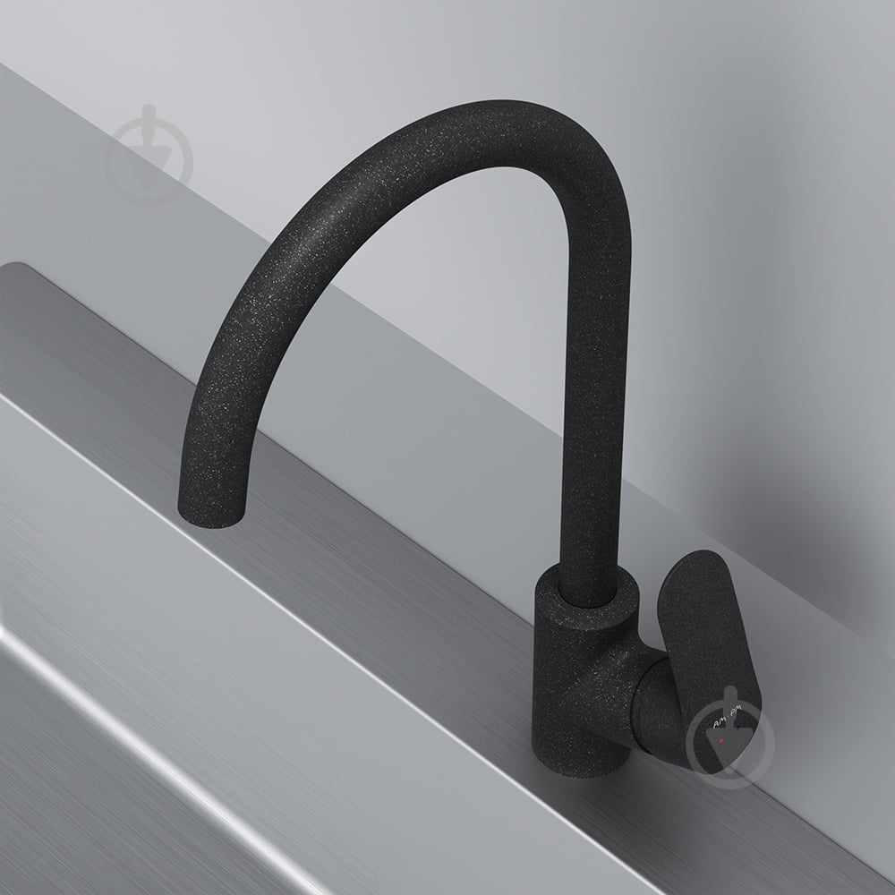 Смеситель для кухни AM.PM Like F80E07122 черный - фото 3