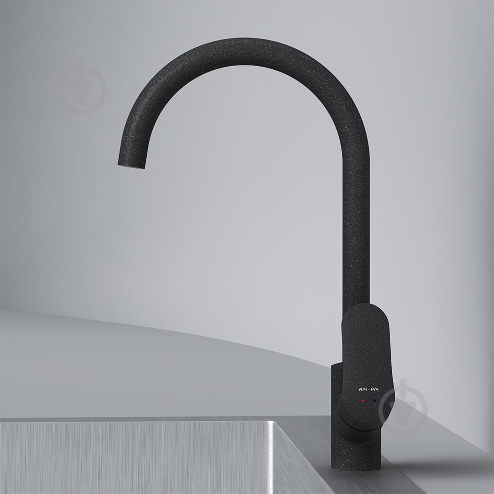 Смеситель для кухни AM.PM Like F80E07122 черный - фото 4