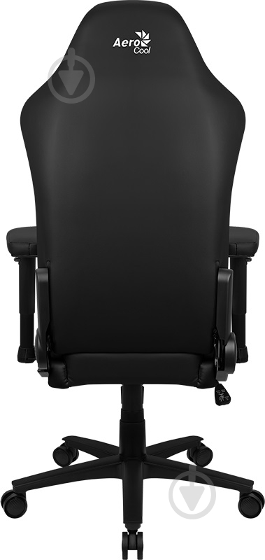 Кресло AeroCool Crown Leatherette All Black черный - фото 4
