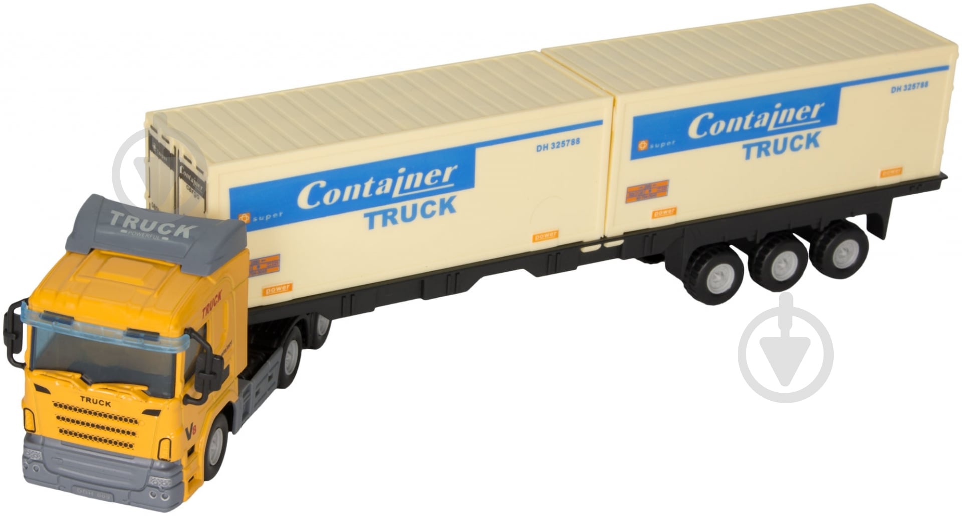 Автомодель Donbful 1:48 контейнеровоз 2 1806-1A - фото 1