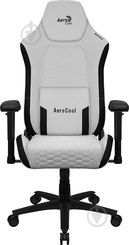 Кресло AeroCool Crown Leatherette Moonstone White белый - фото 1