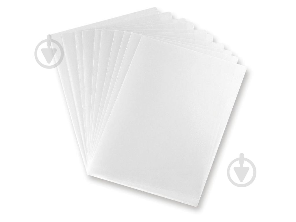 Куточок А4 220 мкм бiлий прозорий Deli 5707 - фото 1 Куточок А4 220 мкм бiлий прозорий Deli 5707 - фото 1