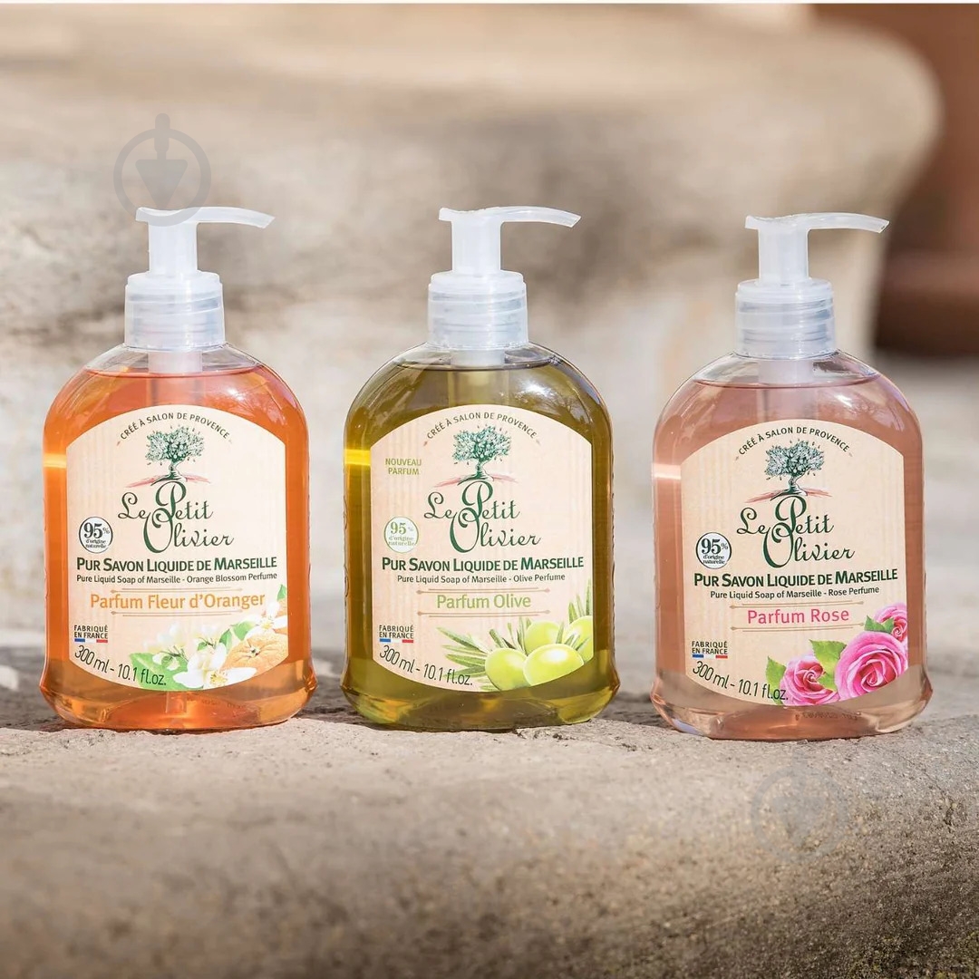 Мыло жидкое Le Petit Olivier Роза 300 мл - фото 6