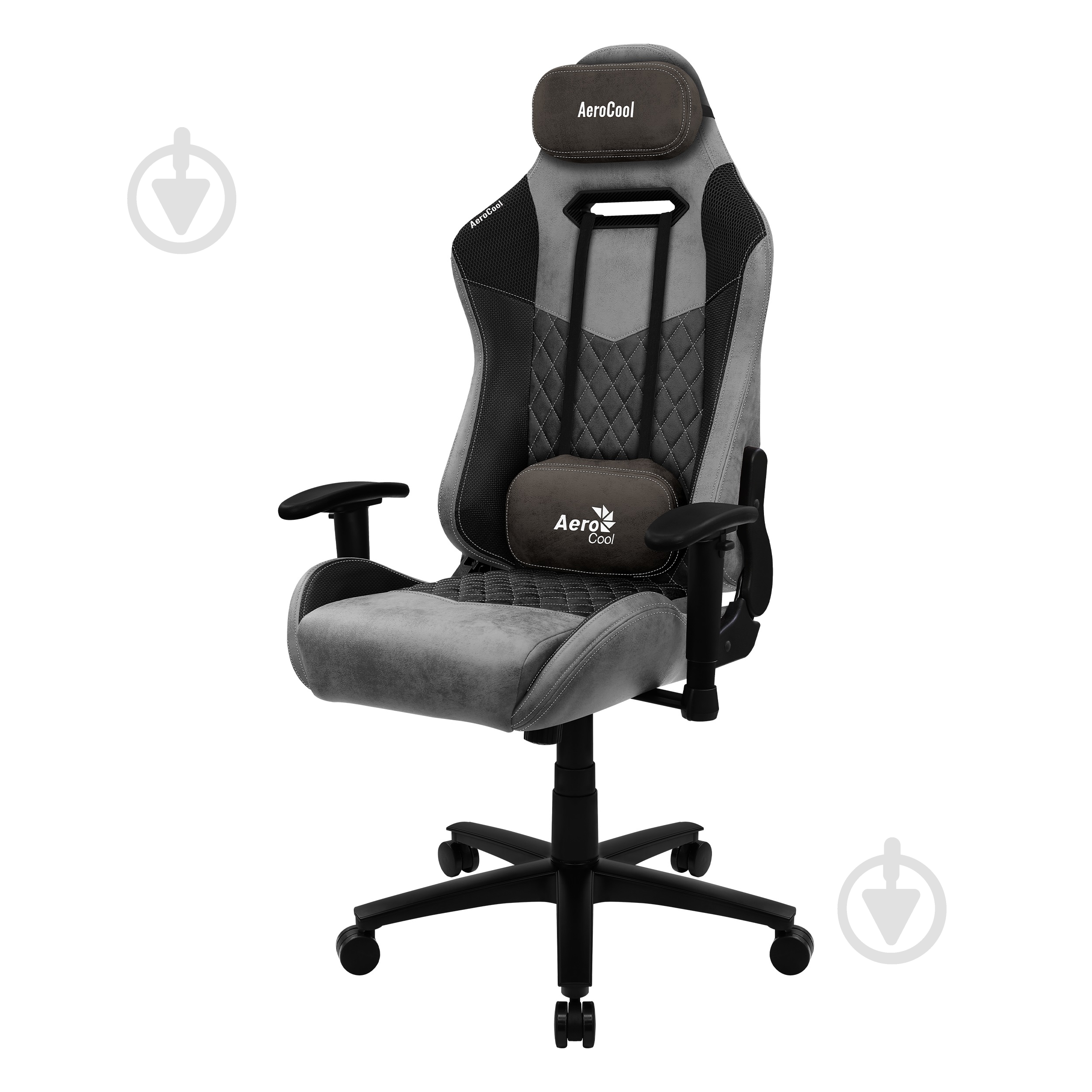 Кресло AeroCool Duke Ash Black черно-серый - фото 8 Кресло AeroCool Duke Ash Black черно-серый - фото 8