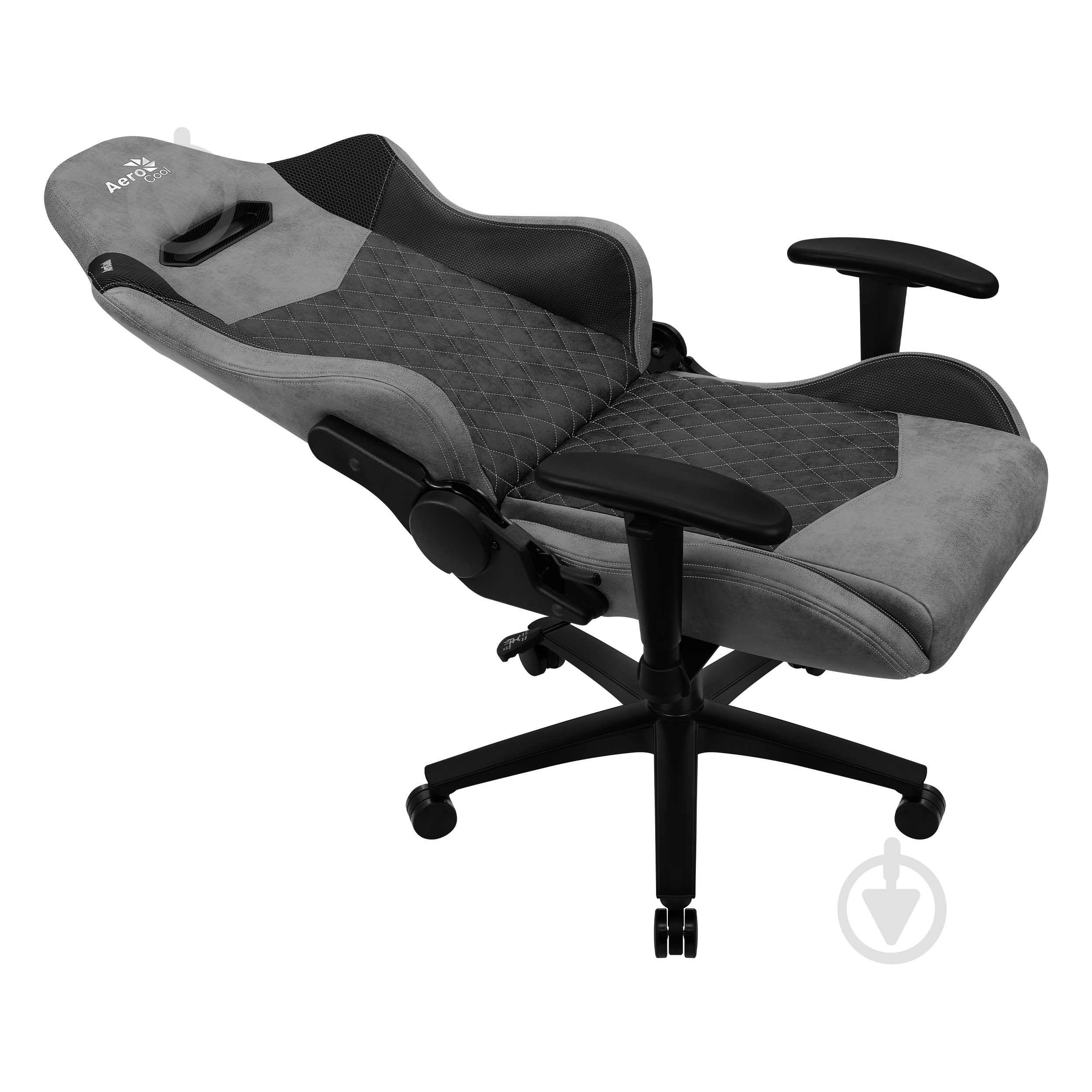 Кресло AeroCool Duke Ash Black черно-серый - фото 3 Кресло AeroCool Duke Ash Black черно-серый - фото 3