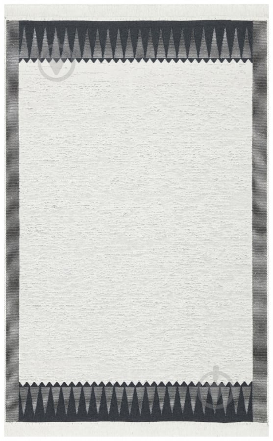 Ковер Ekohali Arya AR 22 White Black 120x180 см двусторонний - фото 1