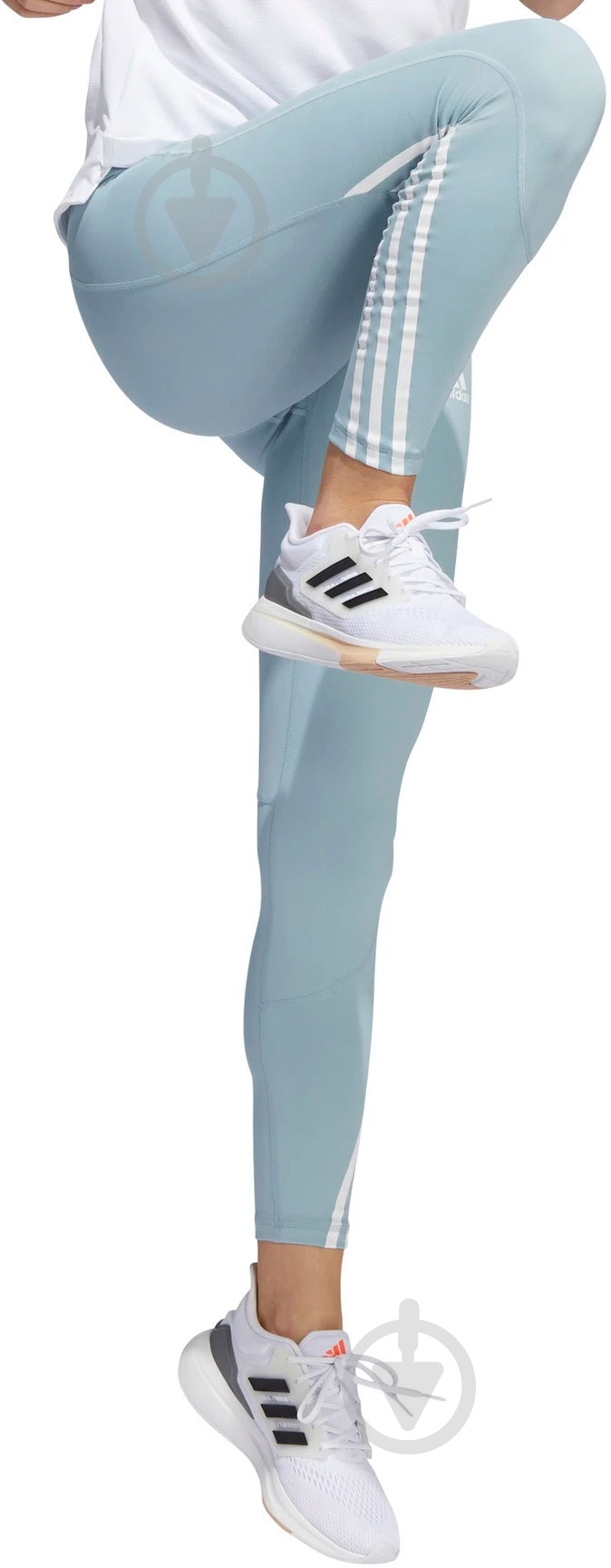 Лосины Adidas HD4492 р.L голубой - фото 3