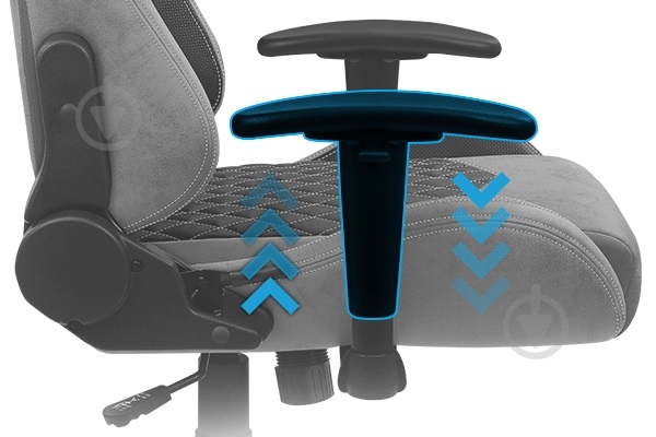 Крісло AeroCool Duke Steel Blue блакитний - фото 15 Крісло AeroCool Duke Steel Blue блакитний - фото 15