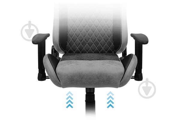 Крісло AeroCool Duke Steel Blue блакитний - фото 17 Крісло AeroCool Duke Steel Blue блакитний - фото 17