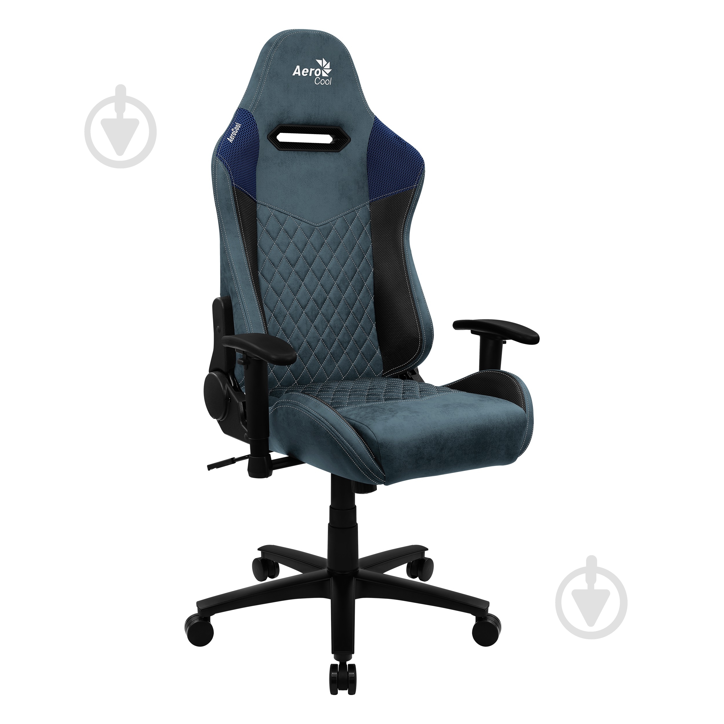 Крісло AeroCool Duke Steel Blue блакитний - фото 5 Крісло AeroCool Duke Steel Blue блакитний - фото 5