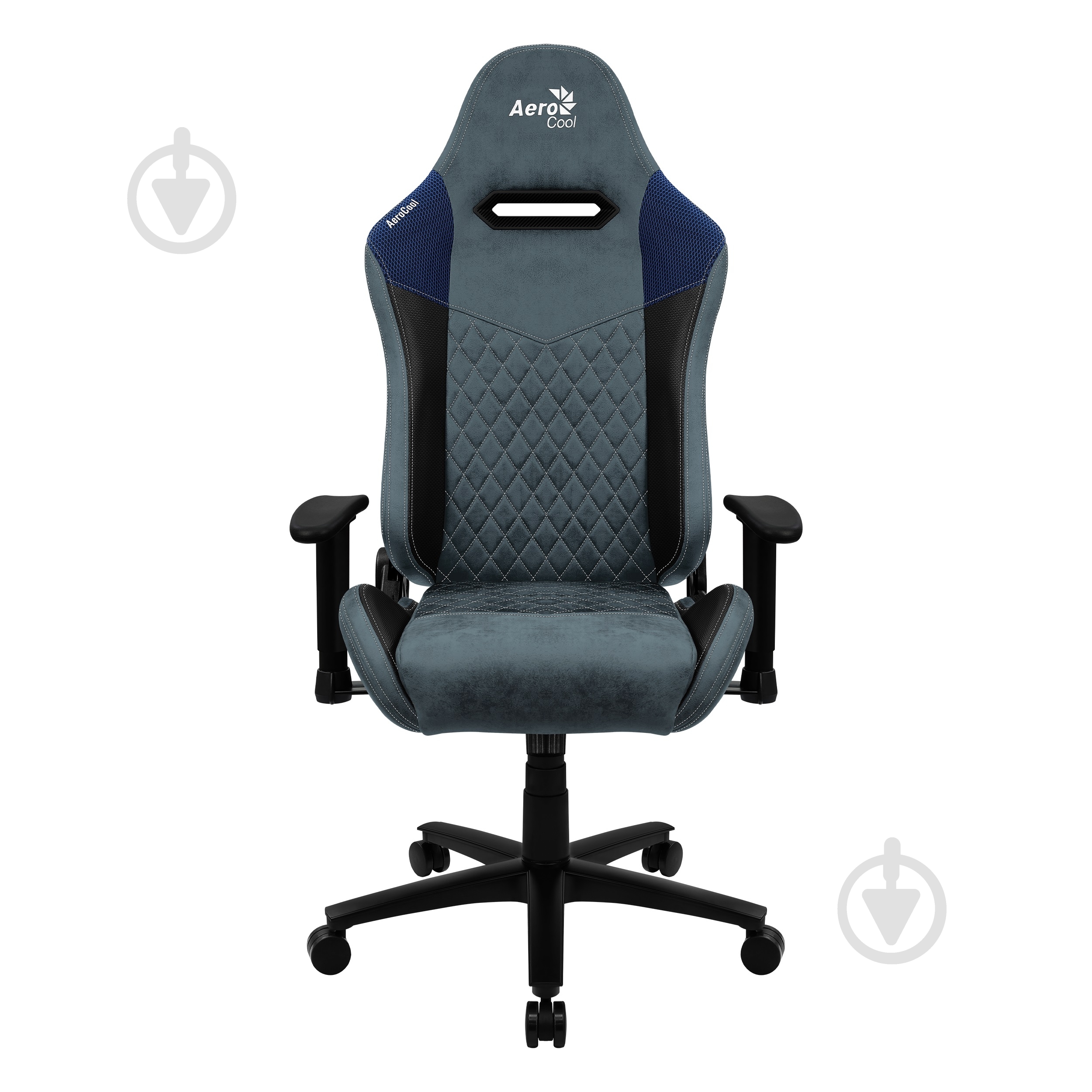 Крісло AeroCool Duke Steel Blue блакитний - фото 7 Крісло AeroCool Duke Steel Blue блакитний - фото 7
