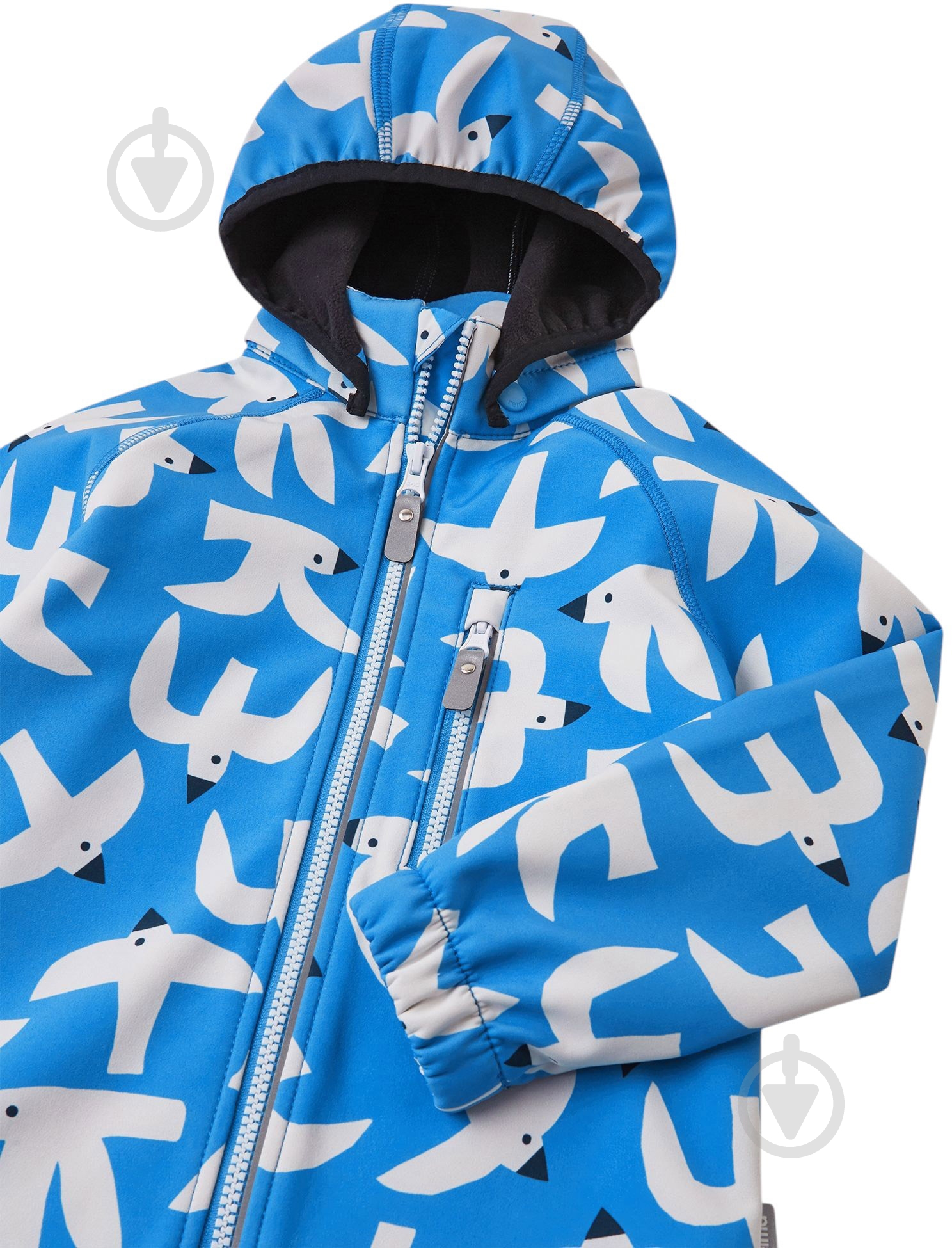 Куртка для мальчиков Reima Softshell Vantti р.122 синий 5100009B-6399 - фото 4