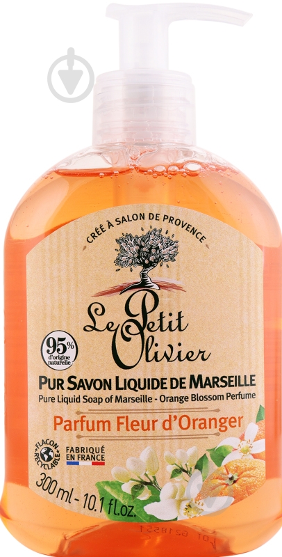 Мыло жидкое Le Petit Olivier Цветы 300 мл - фото 1