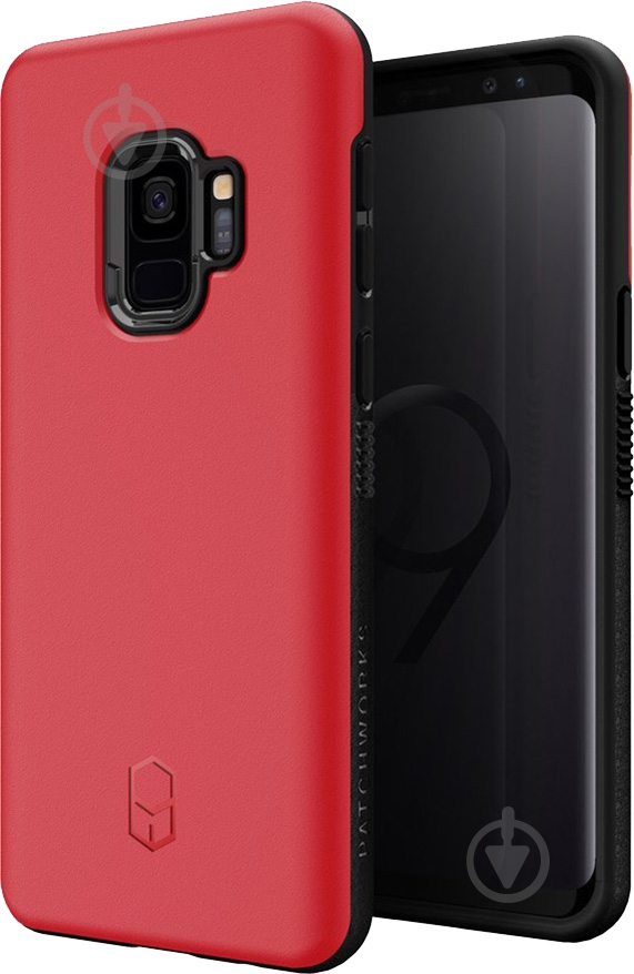 Чехол Patchworks LEVEL ITG для Samsung Galaxy S9 red - фото 1