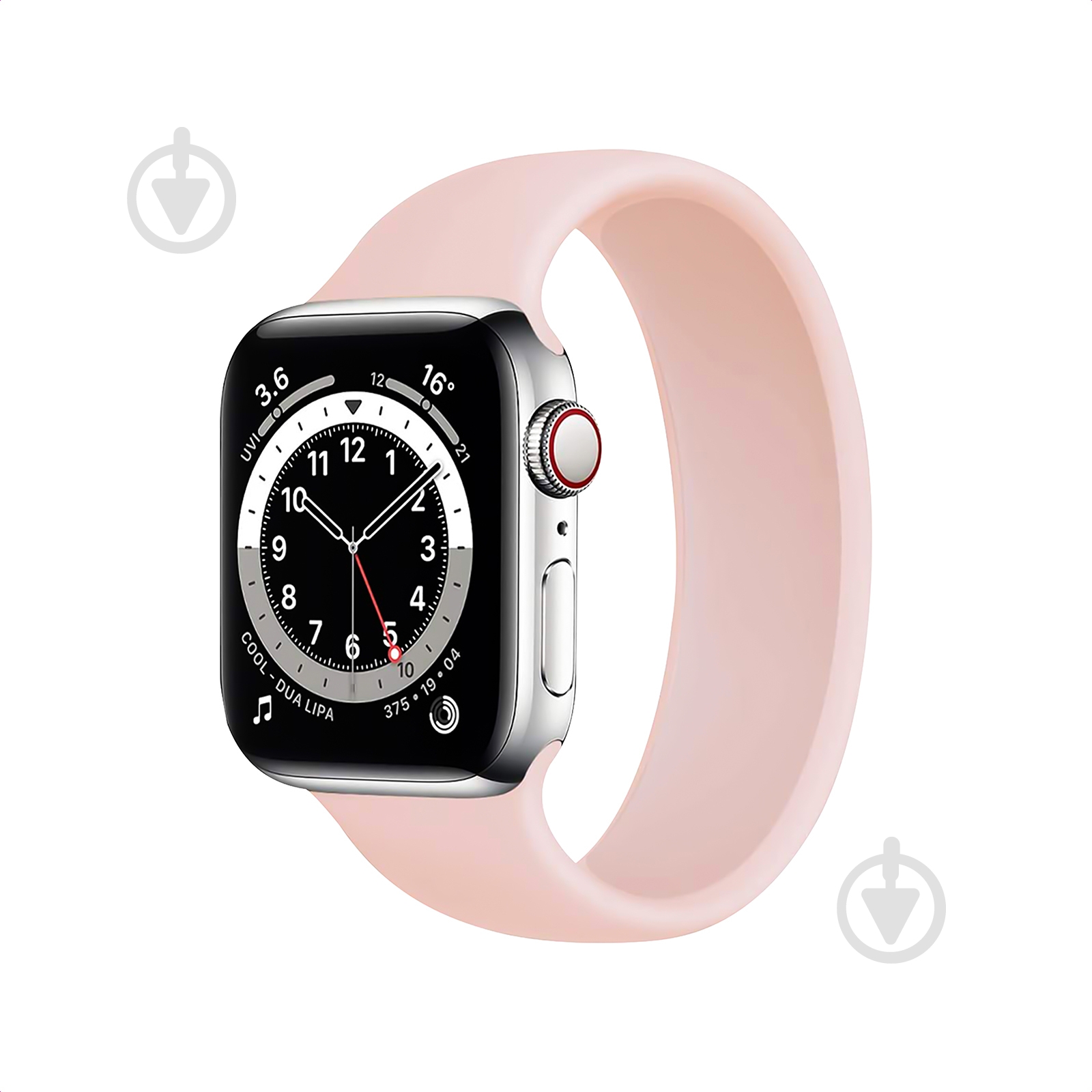Ремешок Promate Loop-44XL для Apple Watch 42-44 мм 1/2/3/4/5/6/7/SE Pink (loop-44xl.pink) Loop-44XL pink loop-44xl.pink - фото 1