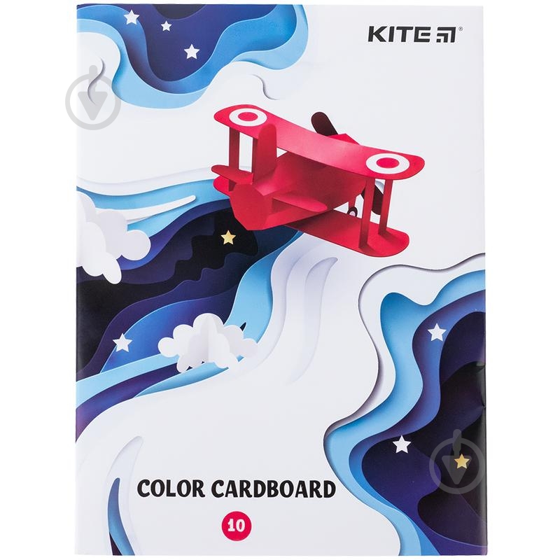 Набор цветного картона А5 10 лист (K24-1257) KITE - фото 2
