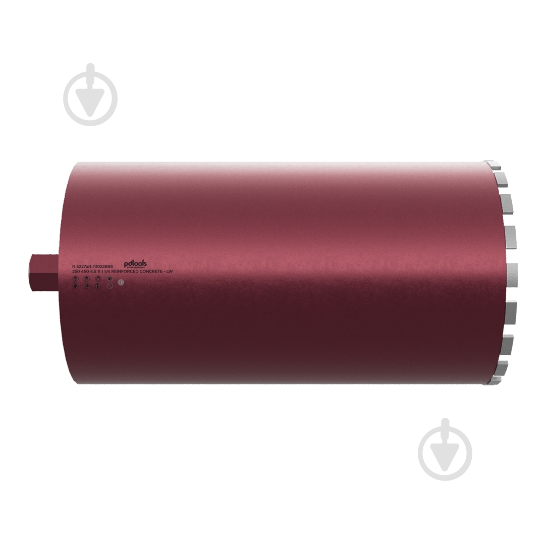 Коронка алмазная PDT 250 мм 73022BBSH - фото 2