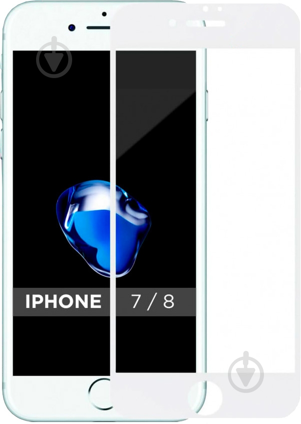 Защитное стекло для Apple iPhone 7 White (MG3D-AI7W) 3D - фото 2