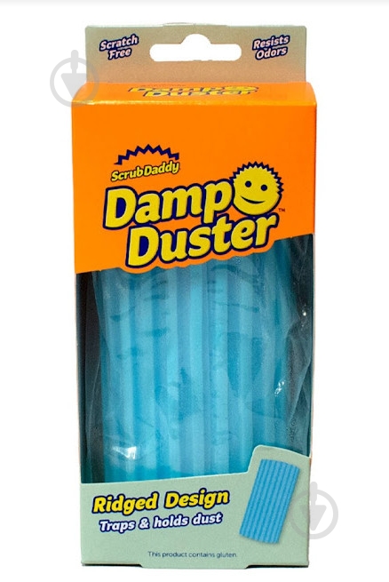 Губка для кахелю Scrub Daddy Dump Duster блакитна 1 шт. - фото 1